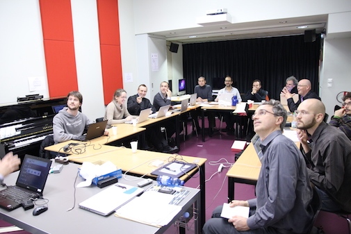 Researchers from the different collaborative partners of  "SKAT-VG" at the project kick-off meeting in Venice, 2014.